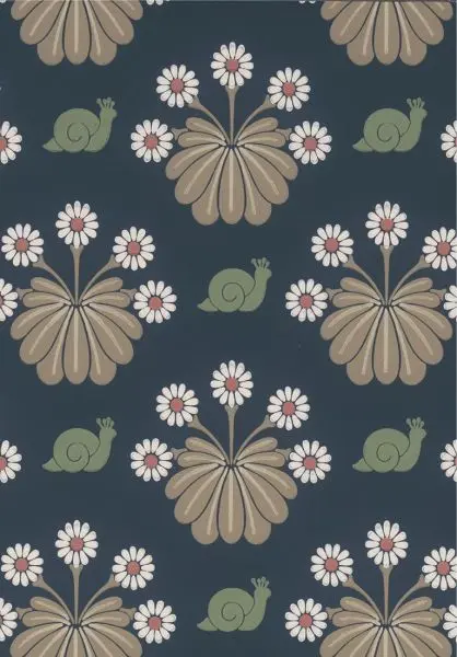 Burges Snail - Dark Blue