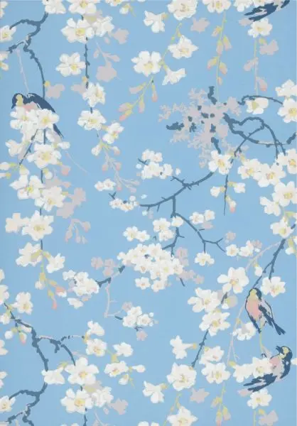 Massingberd Blossom - Pale Blue