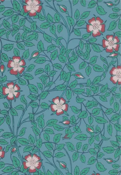 Briar Rose - Marine Blue