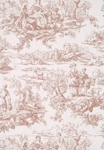 Lovers' Toile - Blush