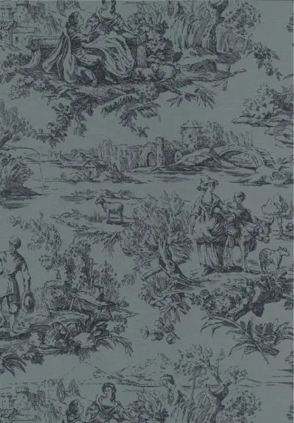 Lovers' Toile - Hicks Blue