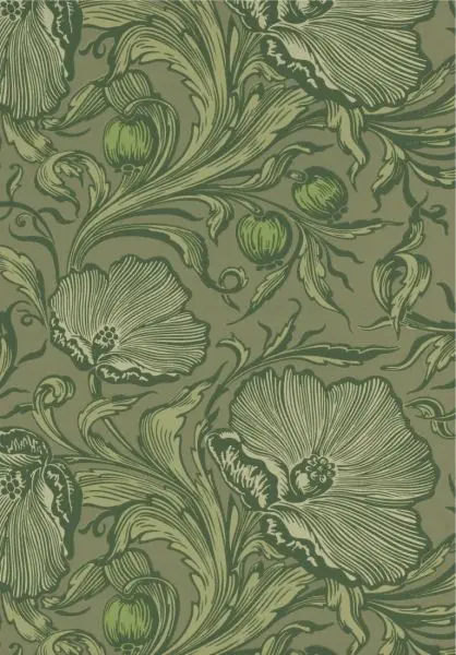 Poppy Trail - Sage Green