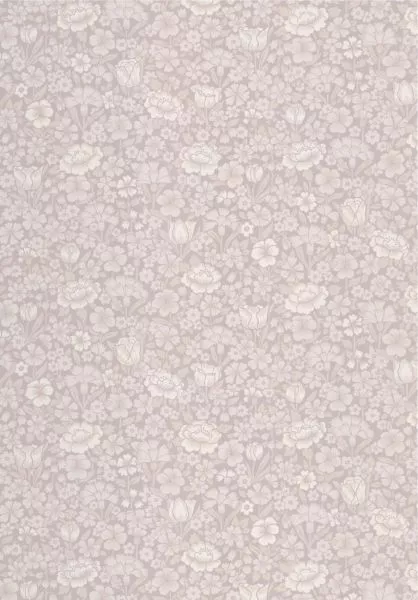 Spring Flowers - French Grey