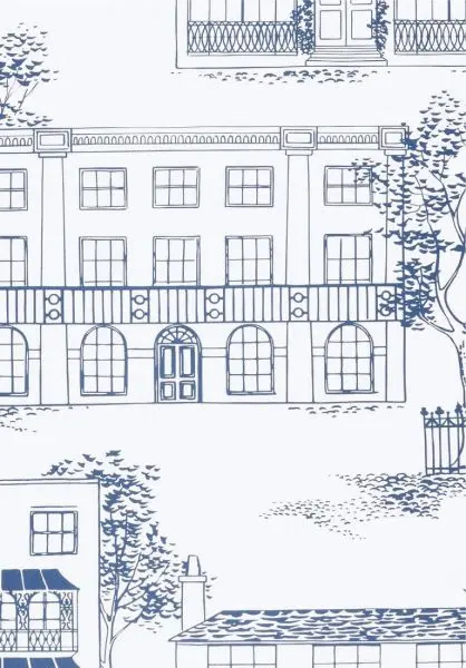 Hampstead - Mid Blue