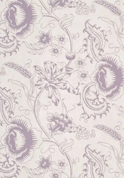 Woodblock Mono - Plum
