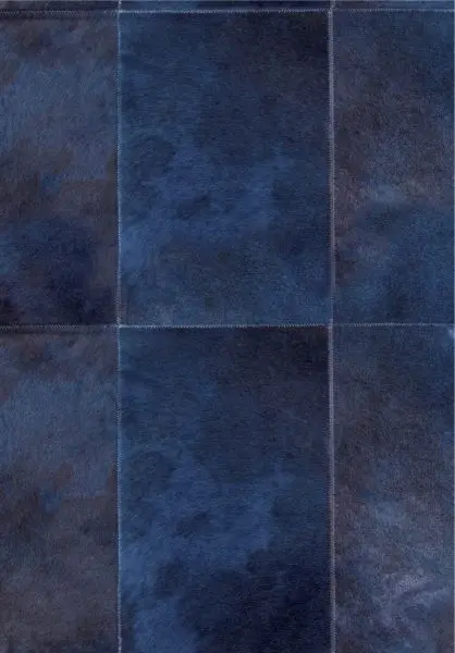 Les Cuirs Rectangle 33504 INDIGO