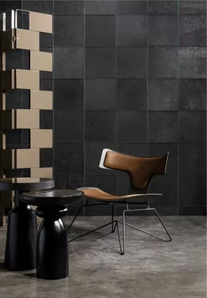 Les Cuirs Aspect 33541 CHARCOAL