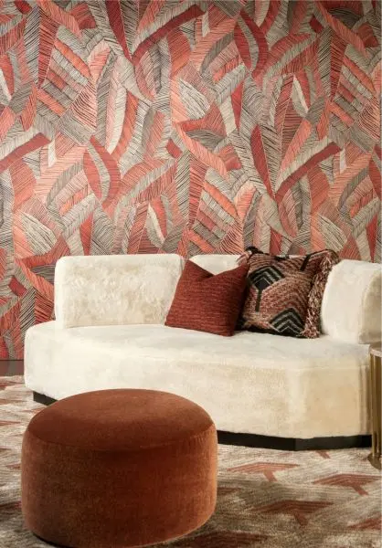 Essentials Chintz 73101 Crimson