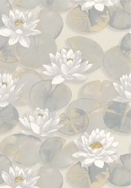 Gardens Nymphea 87631068 Beige lin