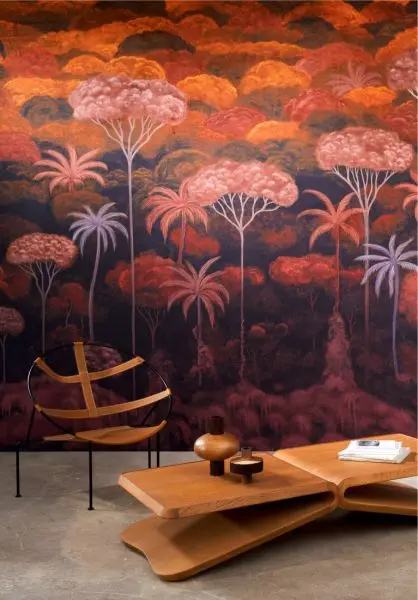 Panorama Ciel Tropical 97651 Bright Pimento