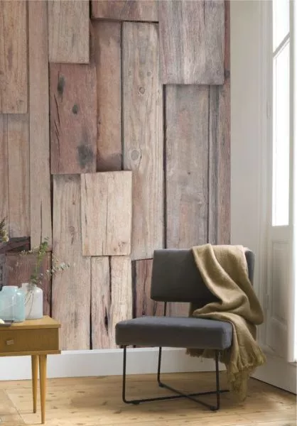 Beauty Full Image Panoramique Wood Natural 85001405