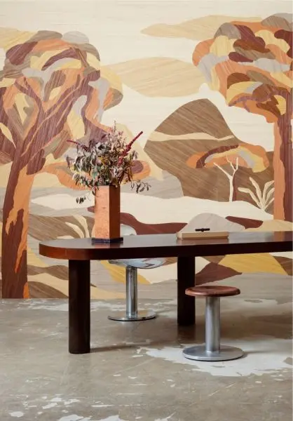 Under the Sycamore Tree 30821 Mahogany Wood