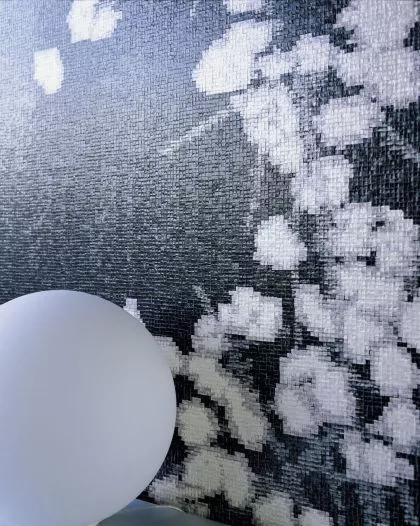 Glass Narco flowers VP645 03