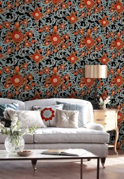 Floral Painting Dark WP20252