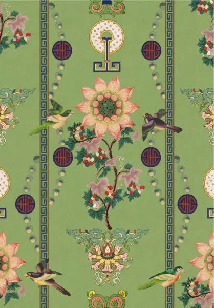 LIN YUAN Absinthe Green WP20586