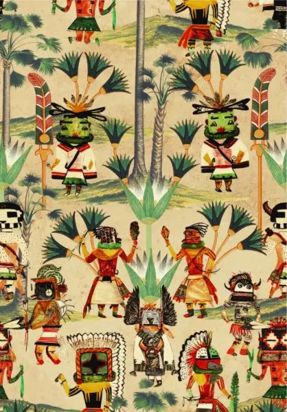 HOPI SPIRIT Taupe WP20648