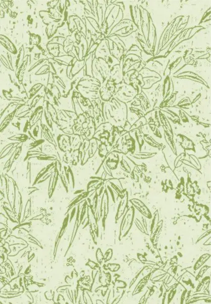 CHERRY ORCHARD Green WP30007