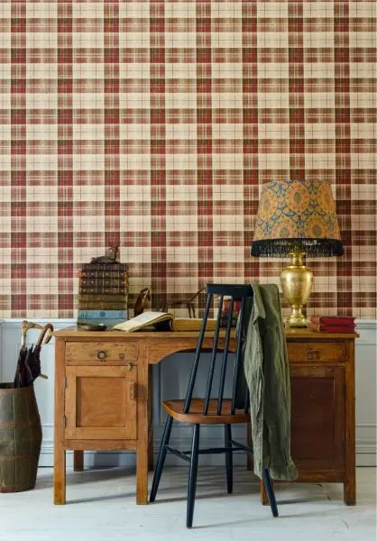 COUNTRYSIDE PLAID Leather WP30012