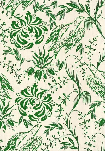 FOLK EMBROIDERY Fern Green WP30015
