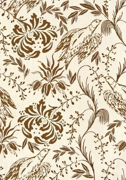 FOLK EMBROIDERY Tobacco WP30017