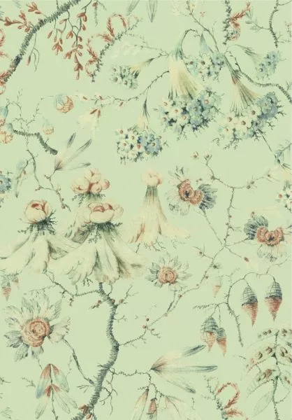 GRANDMA'S TAPESTRY Green WP30019