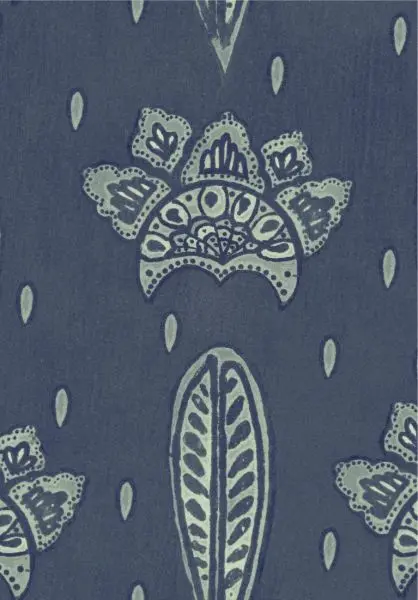 BETHEL BATIK Cobalt WP30076