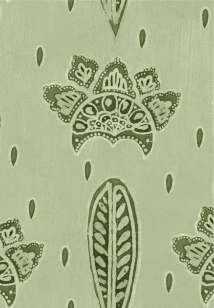 BETHEL BATIK Smoke Green WP30077